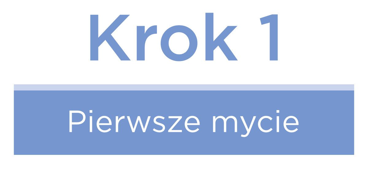 Pierwsza kąpiel ma na celu usunięcie brudu i pozostałości kosmetyków do stylizacji oraz przygotowanie sierści zwierzęcia do dalszych zabiegów pielęgnacyjnych. Przed myciem rozczesz dokładnie sierść, a następnie użyj szamponu oczyszczającego PSH.