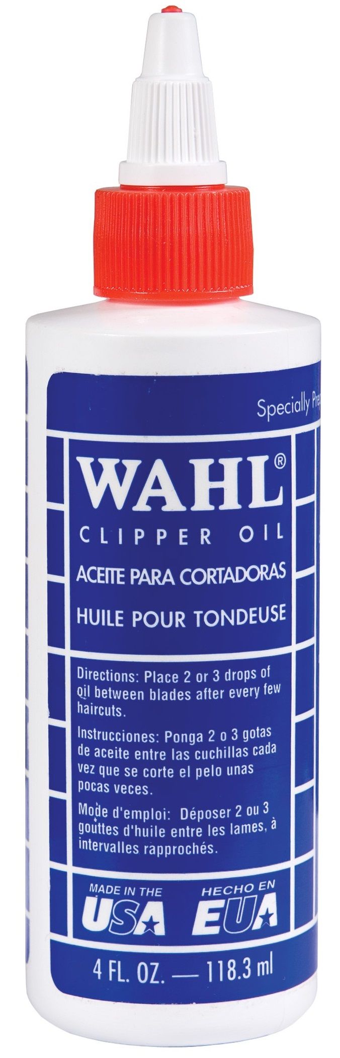 WAHL Clipper Oil 118.3ml Clipper care at  - Tondeuse Shop