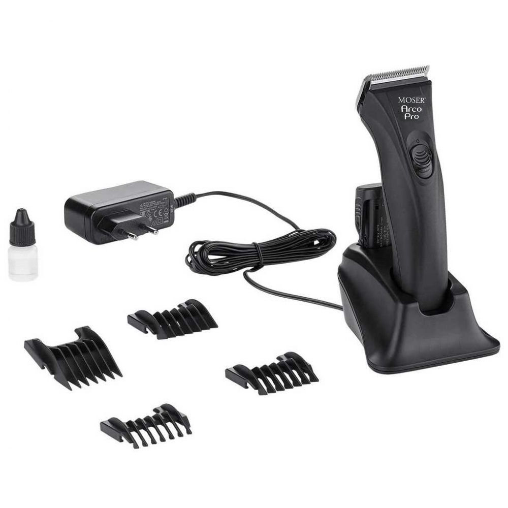 Moser Arco Pro 1876 - Cordless Animal Clipper with Adjustable & Two Batteries