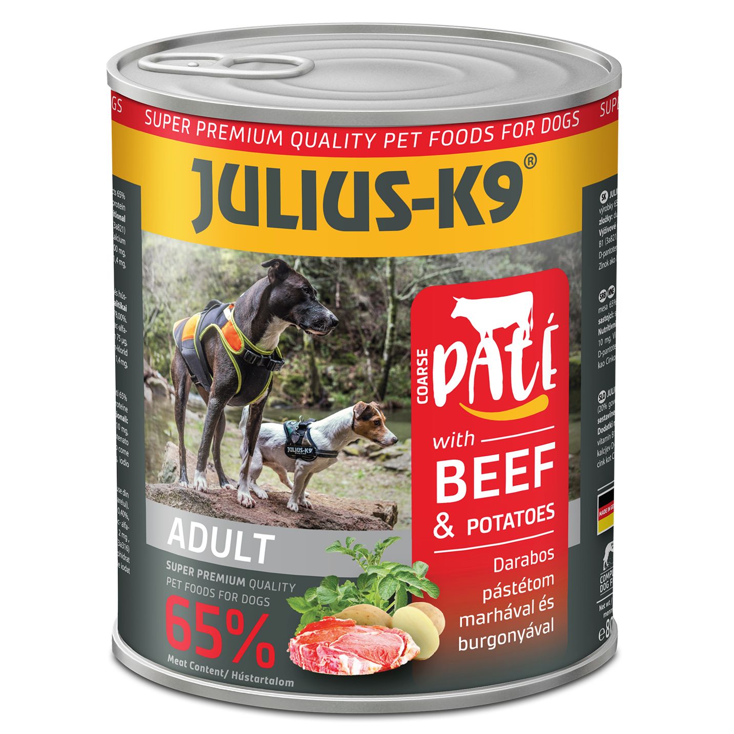 Julius wet clearance dog food