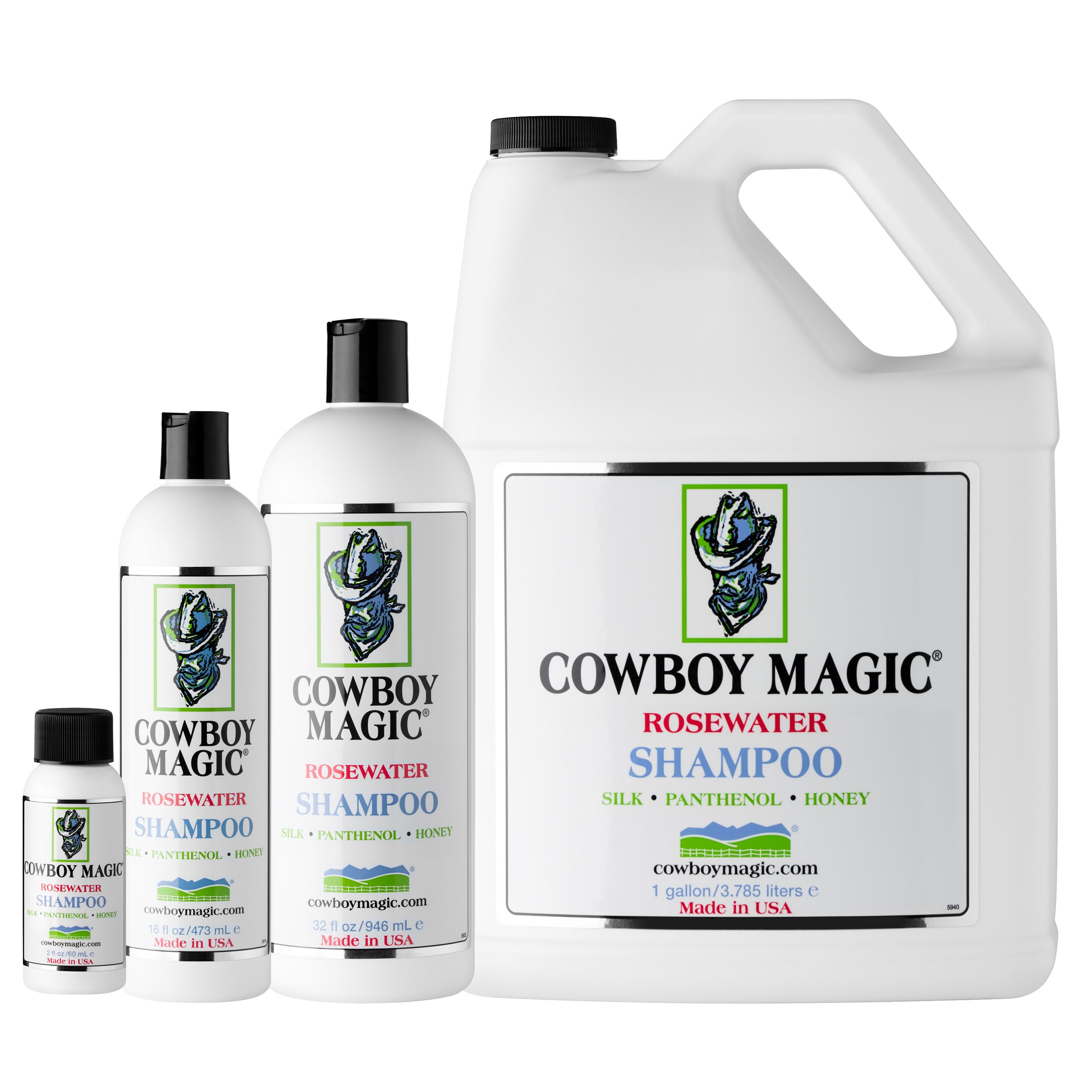 Cowboy Magic Shampoo. Conditioner & Detangler Value Pack