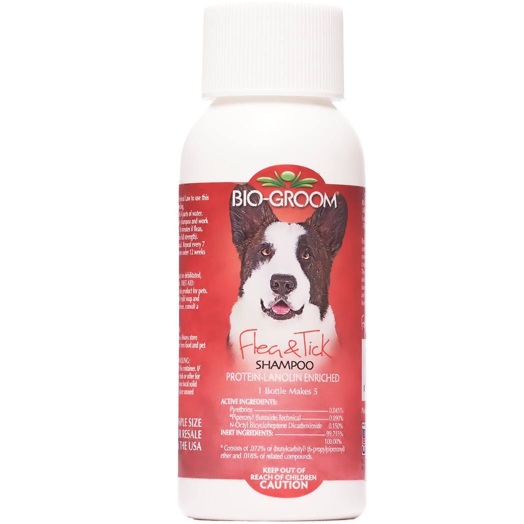 Bio Groom Flea Tick Shampoo Natural Ingredients Based