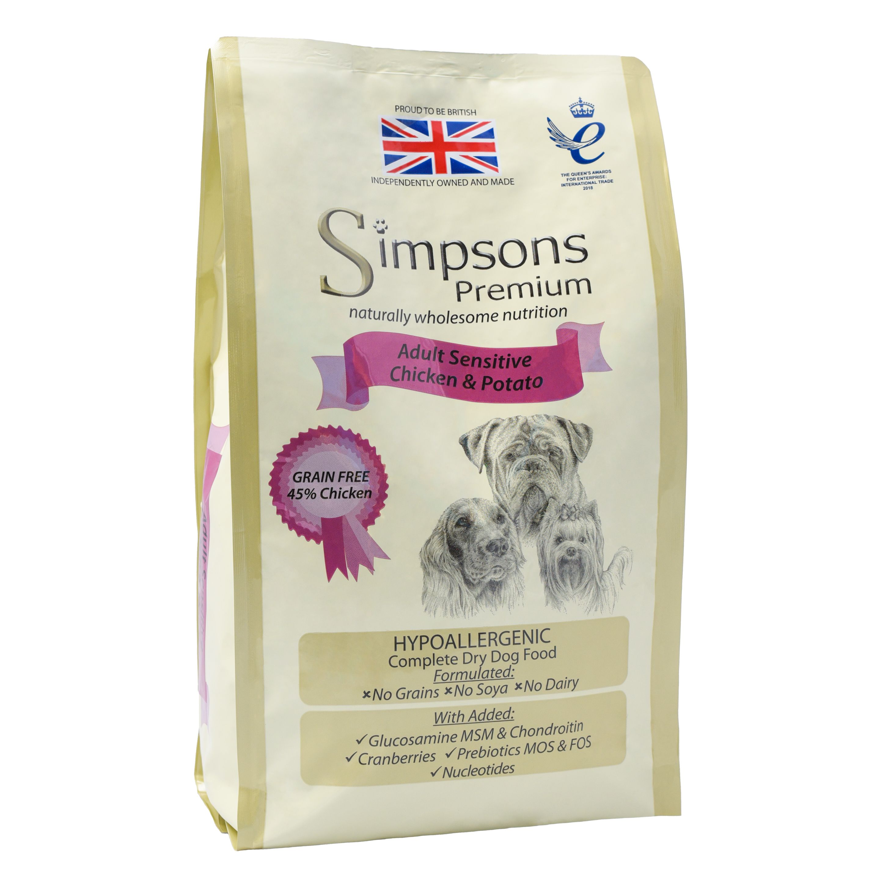 Simpsons premium sensitive shop puppy salmon & potato