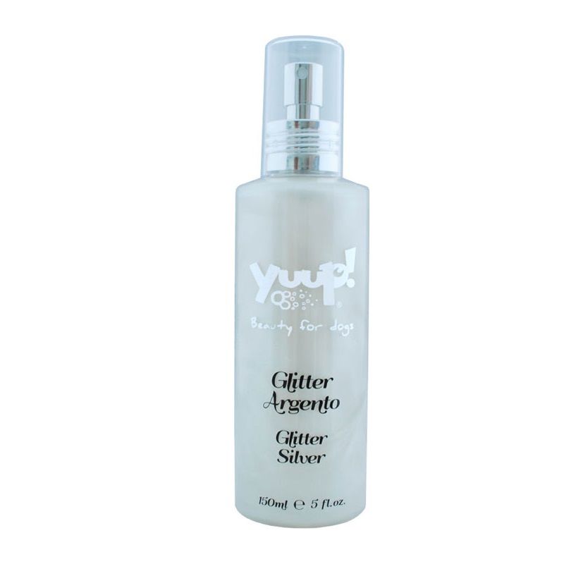 Yuup! Fashion Glitter Silver - Perfumed Coat Brightener With Silver Sparkles