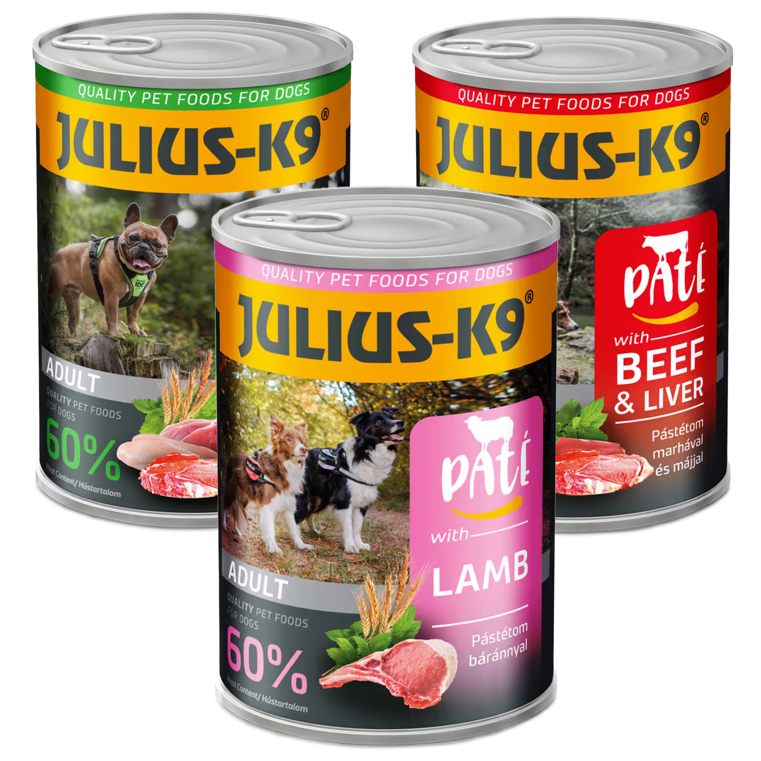 Julius wet cheap dog food