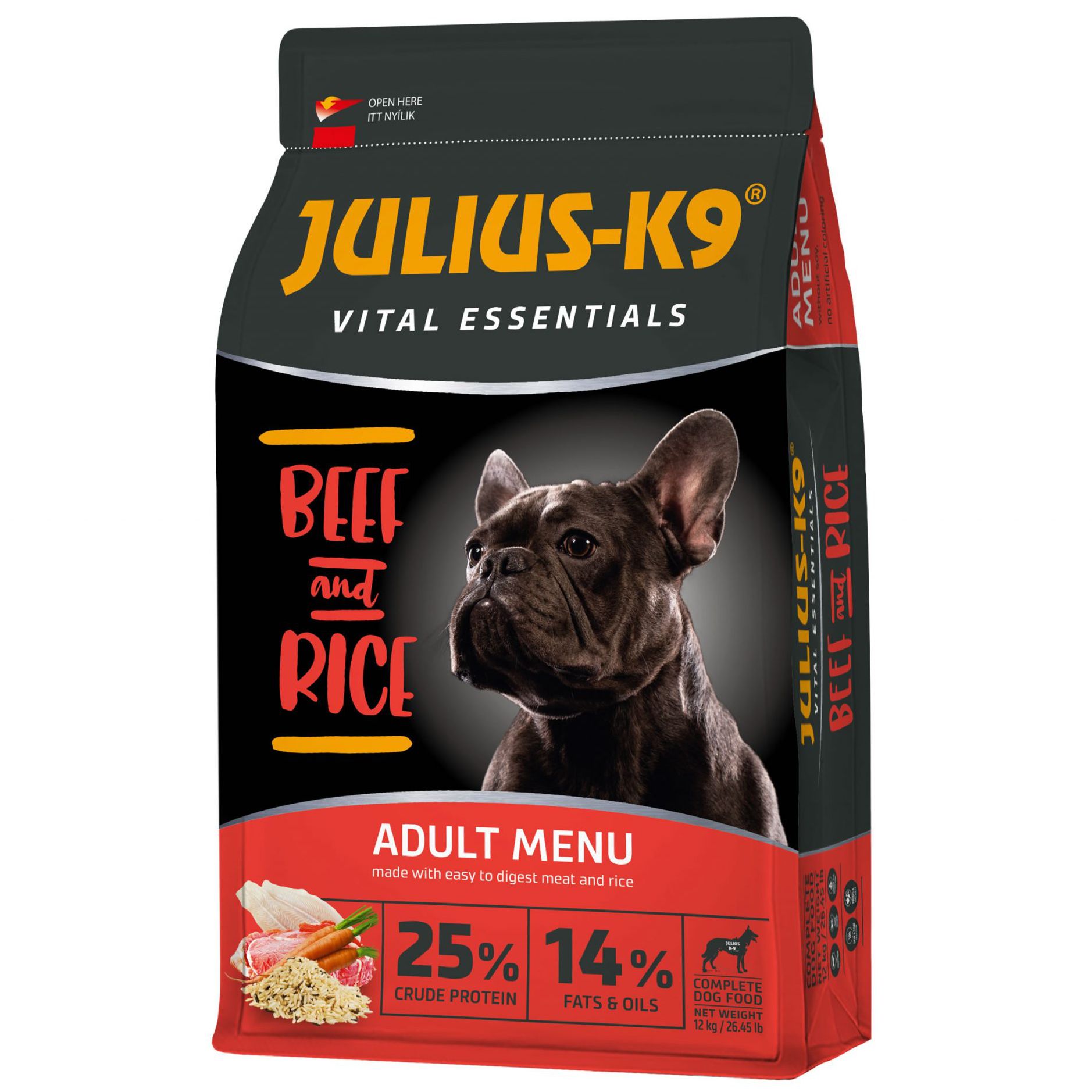 Julius wet hot sale dog food