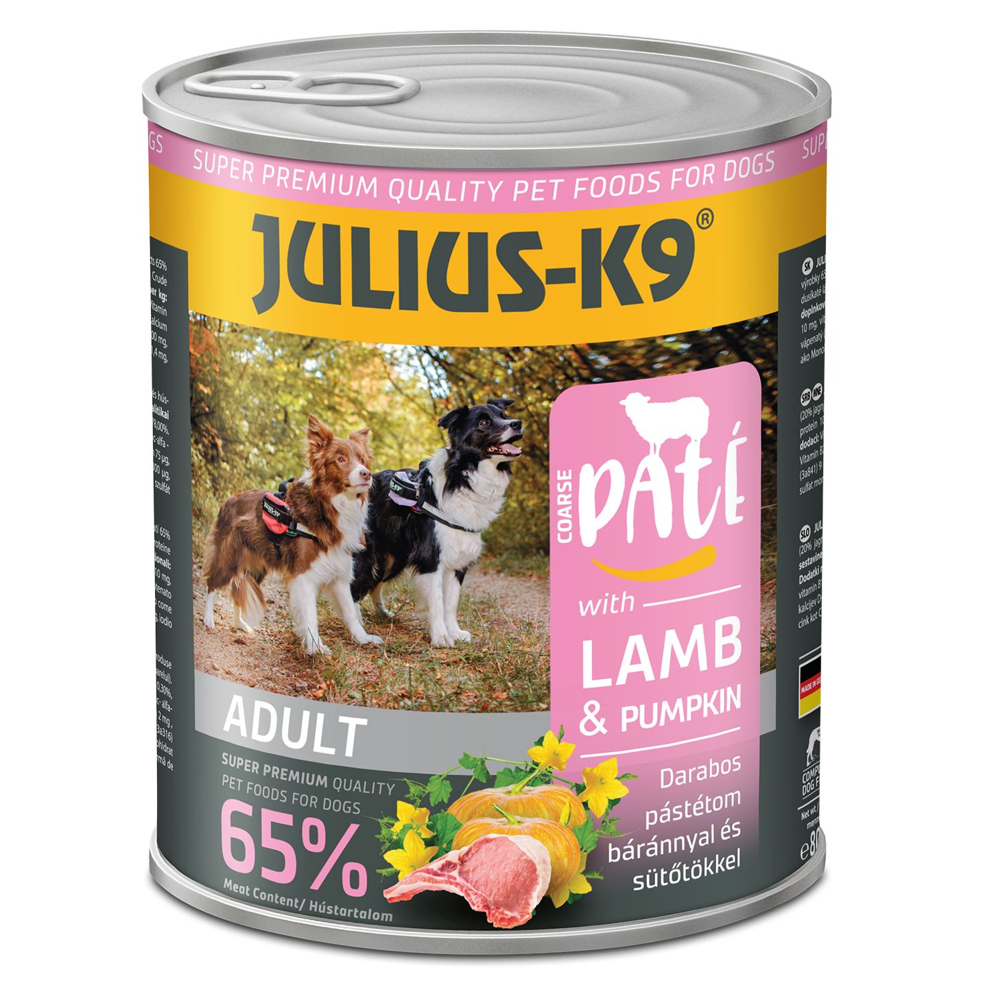 Julius wet dog sales food