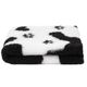 Blovi DryBed A+ - Non-Slip Pet Bed, Black with Poodles