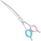 Blovi Queen Line Curved Scissors 7.5" – Professional Grooming Shears, Japanese VG10 Steel
