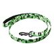 Julius-K9 MoreColor Leash Pixelfield 120cm - smycz taśmowa dla psa, neoprenowy uchwyt, zielone piksele