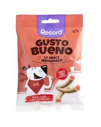 Record Gusto Bueno Smoked Meat Flavor Sticks 50g - smaczki dla psa, pałeczki o smaku wędzonego mięsa