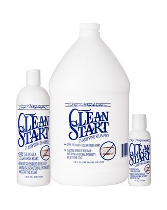 Chris Christensen Clean Start - szampon oczyszczająco-odtłuszczający do bardzo brudnej sierści psa i kota