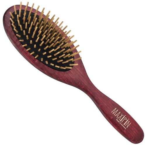 Maxi Pin Wood Brush Large - owalna szczotka z drewnianymi pinami 15mm, duża