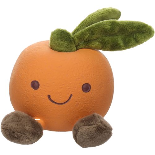 Flamingo Citri Orange Toy - zabawka z piszczałką dla psa, pomarańcza do gryzienia i przytulania