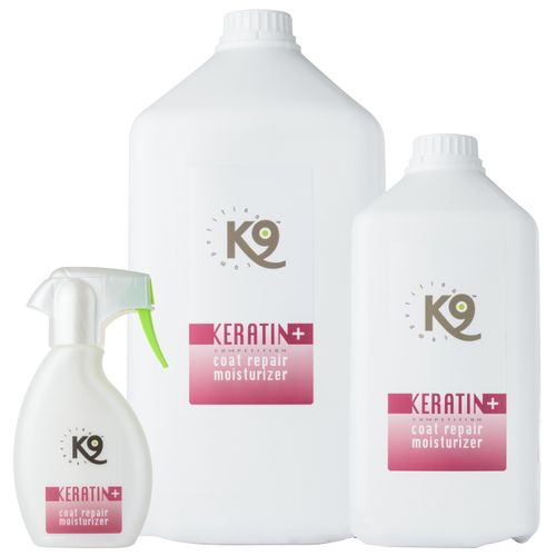 K9 Keratin+ Coat Repair Moisturizer - Restoring No Rinse Pet Spray Conditioner