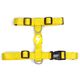 Dashi Solid Back Harness Yellow - regulowane szelki guard dla psa, żółte