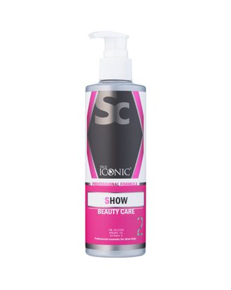 True Iconic Show Beauty Care - intensywnie nawilżająca odżywka do długiej sierści z olejkiem arganowym i witaminą E - 250ml