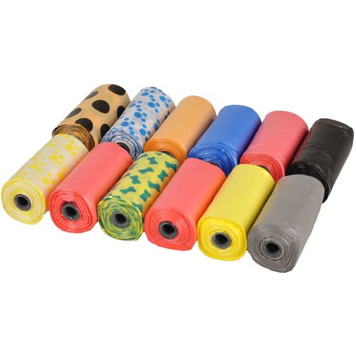 Flamingo Hygienic Bags Spring Mix 12x 20 szt. - woreczki na odchody, bezzapachowe