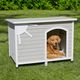 MidWest Large Eilio Wood Doghouse - składana buda dla psa, drewniana