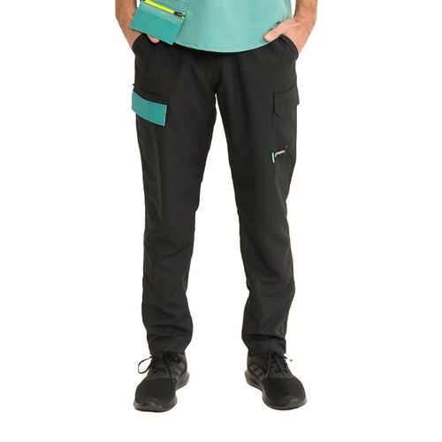 Artero Berlin Black Cargo Pants - czarne spodnie groomerskie z 4 kieszeniami