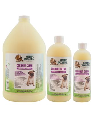 Nature's Specialties Coconut Clean Shampoo - szampon z jedwabiem dla psa i kota, koncentrat 1:16