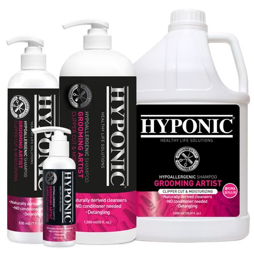 Hyponic Grooming Artist Clipper Cut & Moisturizing Shampoo - szampon dla psa nawilżający i ułatwiający strzyżenie maszynką