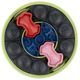 Eat Slow Live Longer Puzzle Disc - zabawka dla psa na inteligencję, dysk