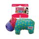 KONG Shieldz Hippo M - wytrzymała zabawka dla psa, hipopotam z piszczałką