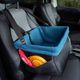 Kurgo Rover Booster Seat Black & Blue - Car Booster Seat for Dogs 30x40cm