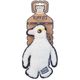 Resploot Tuffles Penguin - wytrzymała zabawka dla psa, pingwin z materiałów z recyklingu, z piszczałką