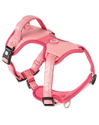 Max&Molly Sport Harness Matrix 2.0 Rose - szelki regulowane dla psa, z identyfikatorem QR, pastelowy różowy