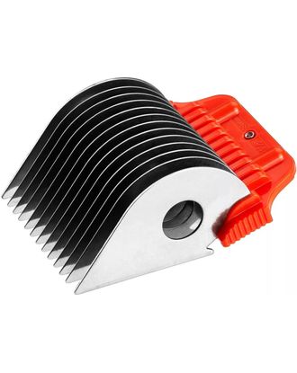 Heiniger Wide W-Snap-On Stainless Steel Comb - Stainless Steel Attachment Combs for Wide Snap-On Blades - 38mm