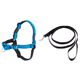 PetSafe Easy Walk Deluxe Harness Ocean Blue - miękkie szelki i smycz dla psa, czarno-niebieskie
