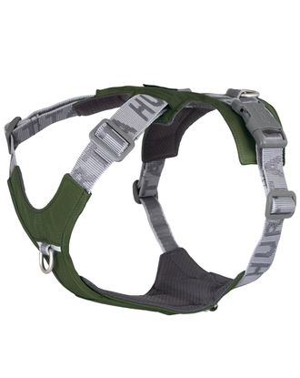 Hurtta Rover Harness Forest - regulowane szelki dla średnich i dużych psów, zielone