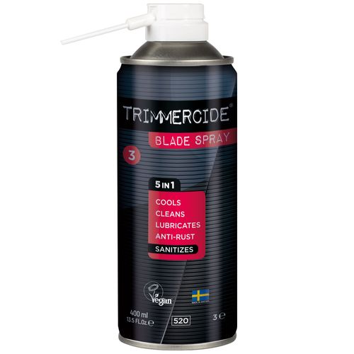 Trimmercide Blade Spray 5in1 400ml - preparat do konserwacji i czyszczenia ostrzy, w spray'u