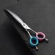 Blovi Queen Line Curved Scissors 7.5" – Professional Grooming Shears, Japanese VG10 Steel