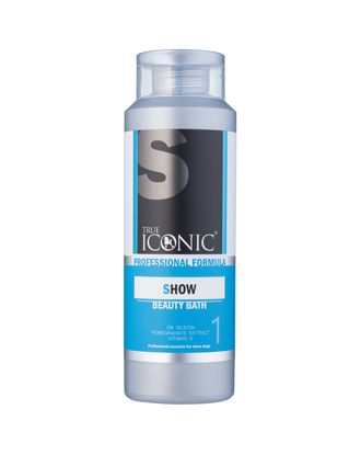 True Iconic Show Beauty Bath - szampon dogłębnie myjący do każdego typu sierści, koncentrat - 400ml