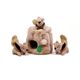 Outward Hound Hide A Squirrel Dog Toy Puzzle - pluszowa zabawka logiczna dla psa, wiewiórki w dziupli
