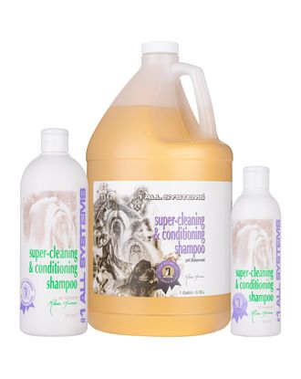 1 All Systems Super Cleaning & Conditioning Shampoo - szampon wzmacniający sierść dla szczeniąt i psów wrażliwych