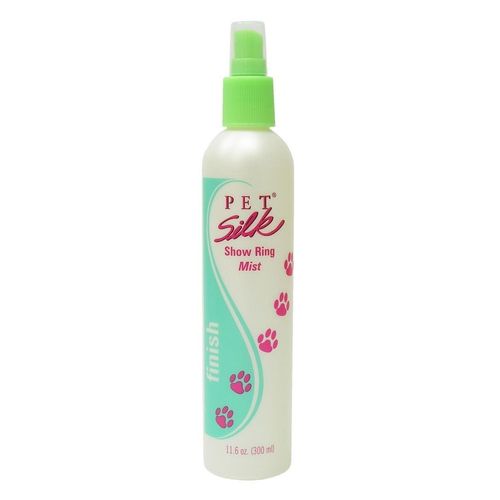 Pet Silk Show Ring Mist 300ml - nabłyszczająca i antystatyczna mgiełka do sierści wystawowej, idealna przed wejściem na ring