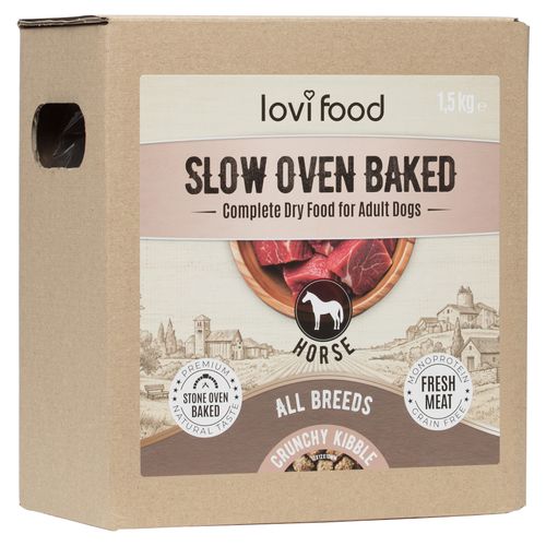 Lovi Food Slow Oven Baked Horse - monobiałkowa karma pieczona dla psa, z koniną