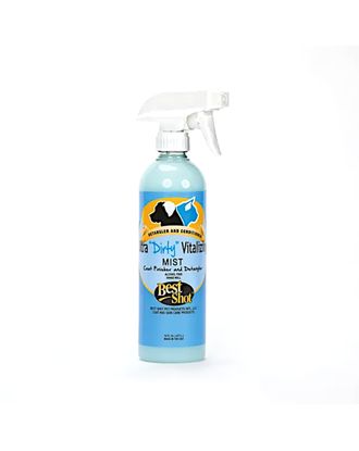 Best Shot Ultra Dirty Revitalizing Mist - profesjonalna, rewitalizująca mgiełka do sierści psa i kota - 473ml