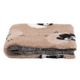 Blovi DryBed A+ - Non-Slip Pet Bed, Beige with Sheep