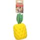 Flamingo Seezo Pineapple Toy - gumowa zabawka dla psa z efektami dźwiękowymi, ananas