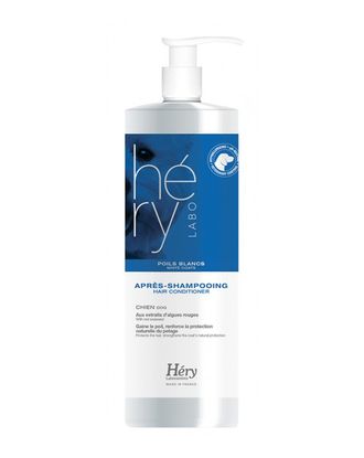 Hery Apres Poils Blancs Conditioner - odżywka dla psów o sierści białej i jasnej - 1L