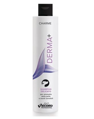 Charme Derma+ Shampoo - hypoalergiczny, antybakteryjny szampon przeciwłupieżowy dla psa i kota z problemami skórnymi - 250ml