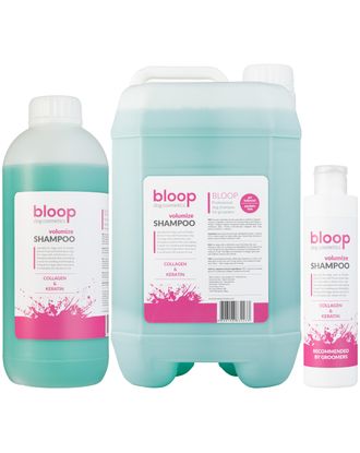 Bloop Volumiza Shampoo - odżywczy szampon dla psa zwiększający objętość sierści z keratyną i kolagenem, koncentrat 1:10