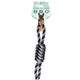 Holland Dental Floss Toss Extreme Rope Tugger 61cm - szarpak dla dużego psa, 2 pętle ze sznura dentystycznego