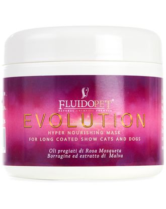 FluidoPet Evolution Mask - nawilżająca i odżywcza maseczka rewitalizująca sierść - 500ml