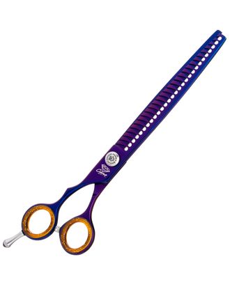P&W Carat Lefty Chunker Scissors 7,5" - degażówki jednostronne leworęczne z mikroszlifem, 28 ząbków